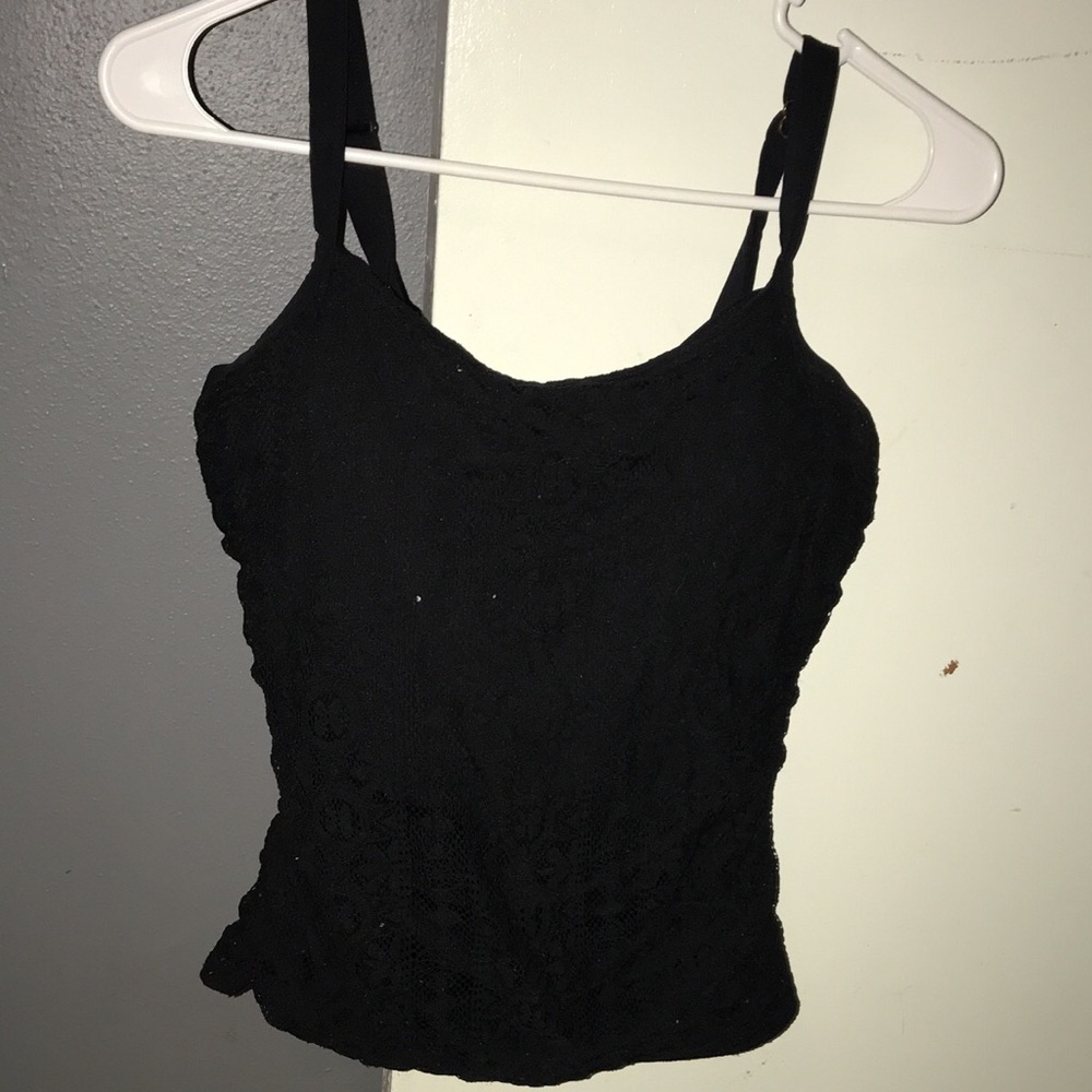 Lace like swim top